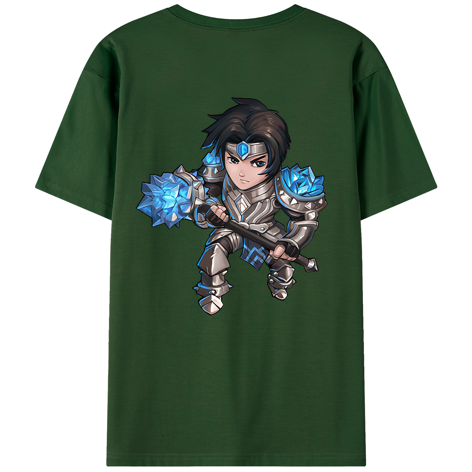 リーグ・オブ・レジェンド League of Legends LOL 綿100％半袖Tシャツ（背面プリント）